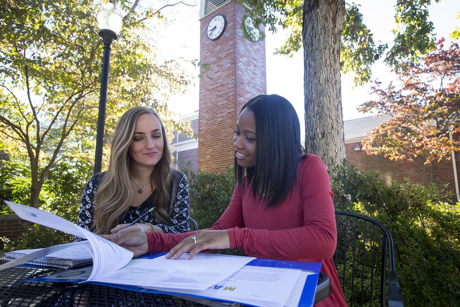 Students Studying